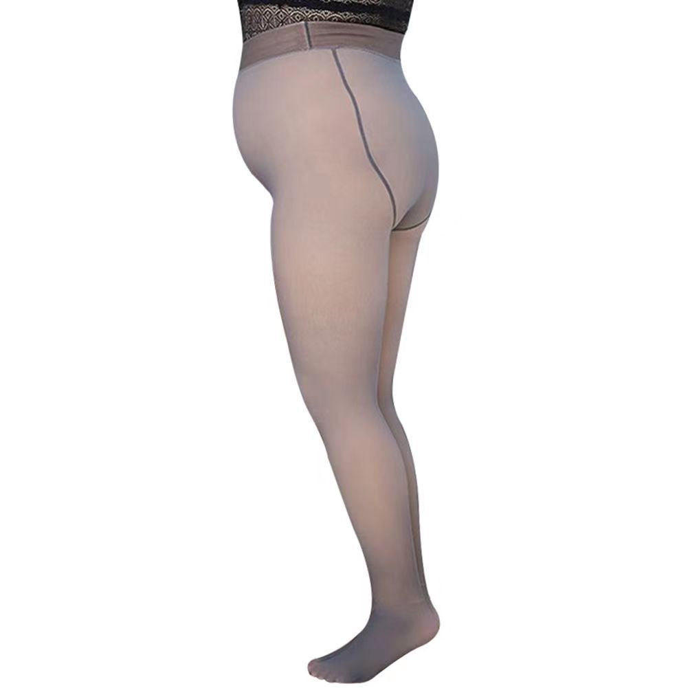 Pantyhose Oversize Skin Piercing Leggings Plush