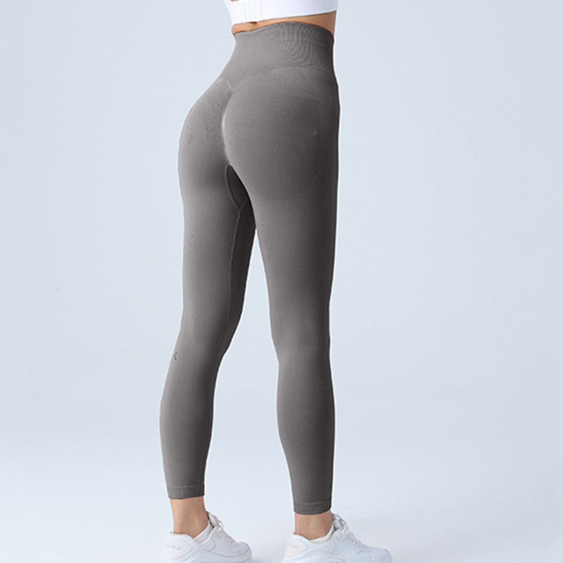 Naadloze legging Yogabroek Buikcontrole Workout Hardloopyoga-legging voor dames