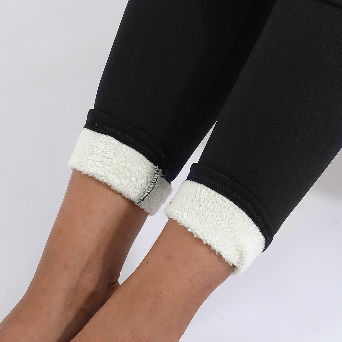 Winter Leggings Warm Thick High Stretch Lamb Cashmere Leggings Skinny Fitness Woman Pants